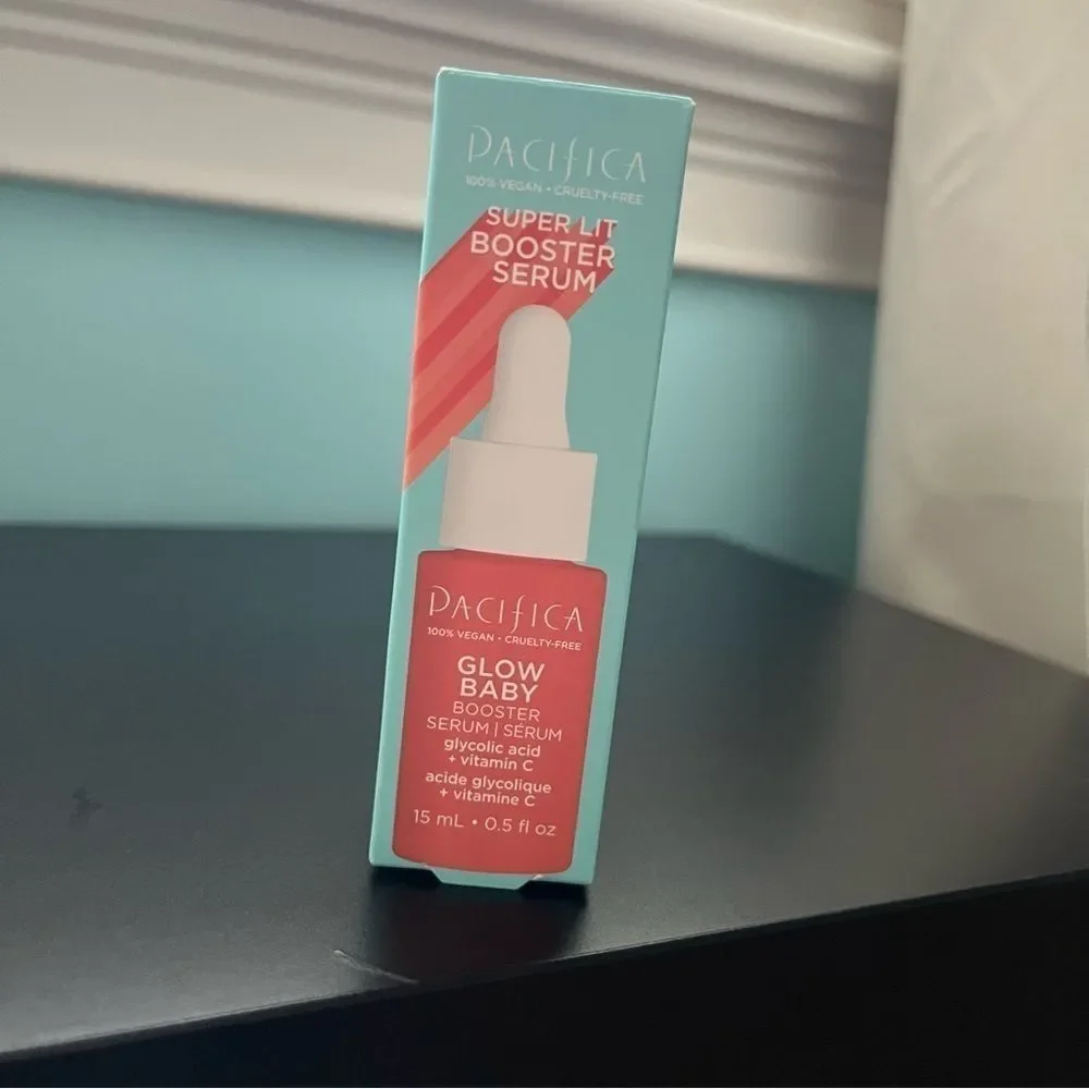 Pacifica Glow Baby Vitamin C Booster Cruelty-Free Serum Mini Size 0.5 Fl Oz NIB